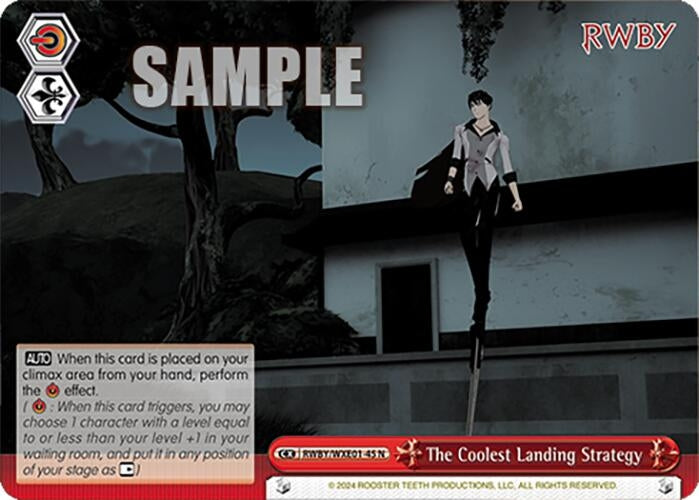 Image for The Coolest Landing Strategy (RWBY Premium Booster) (RWBY/WXE01-45 N) - Weiss Schwarz