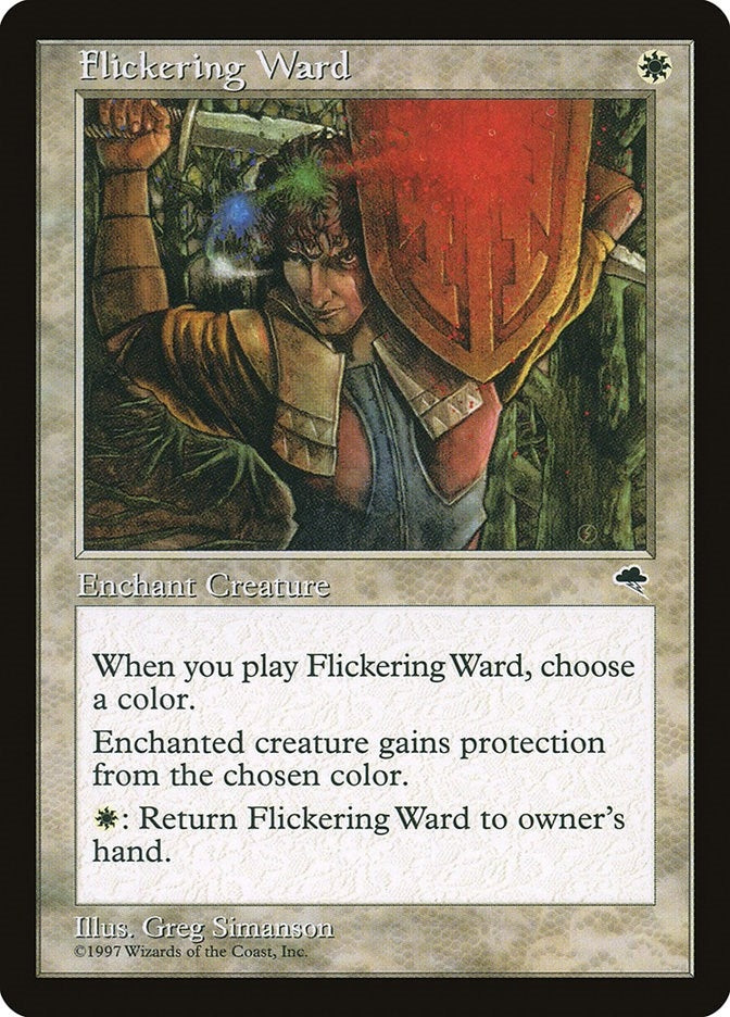 Image for Flickering Ward (Tempest) (19) - Magic: The Gathering