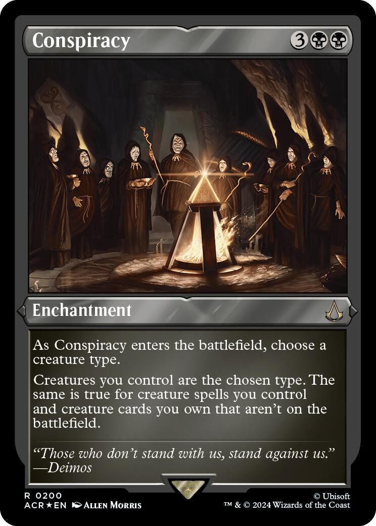 Image for Conspiracy (Foil Etched) (Universes Beyond: Assassin's Creed) (200) - Magic: The Gathering