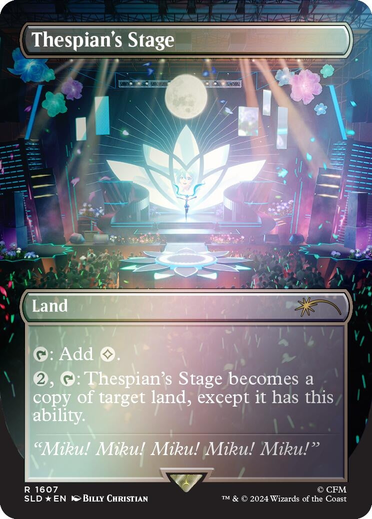 Image for Thespian's Stage (Rainbow Foil) (Secret Lair Drop Series) (1607) - Magic: The Gathering