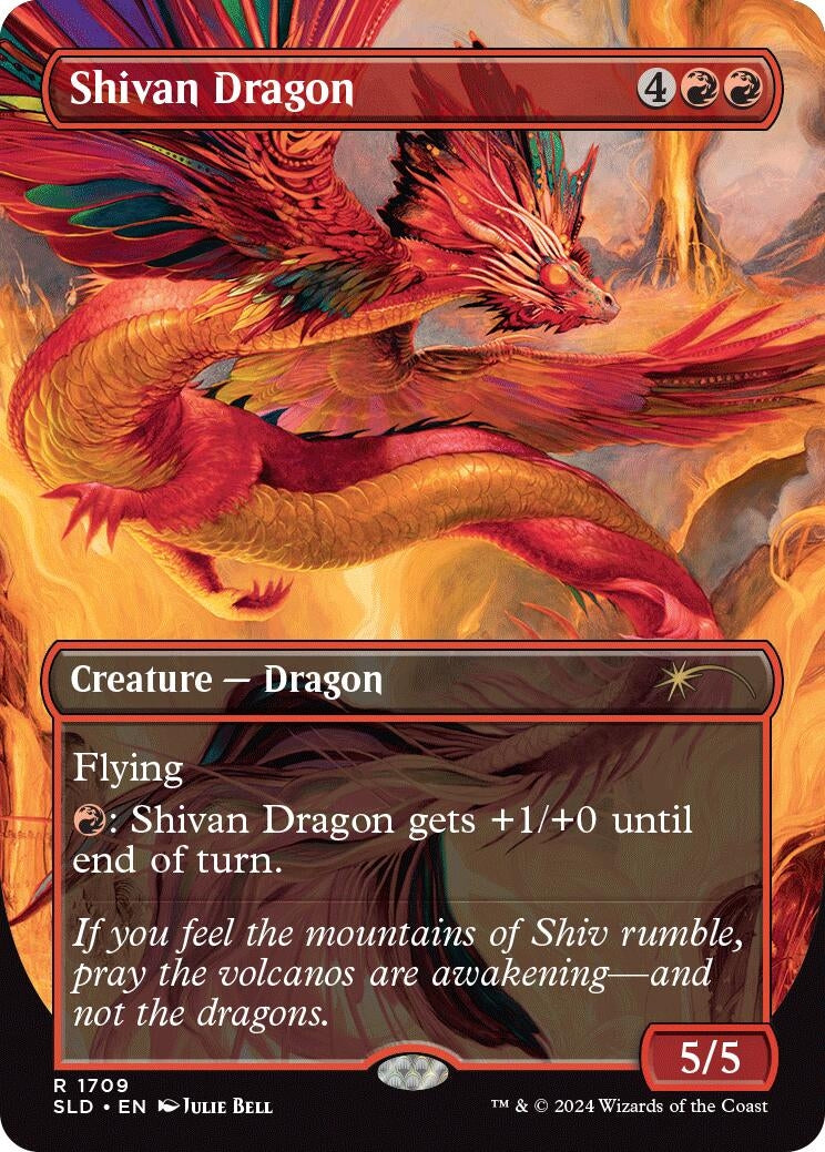 Image for Shivan Dragon (Secret Lair Drop Series) (1709) - Magic: The Gathering