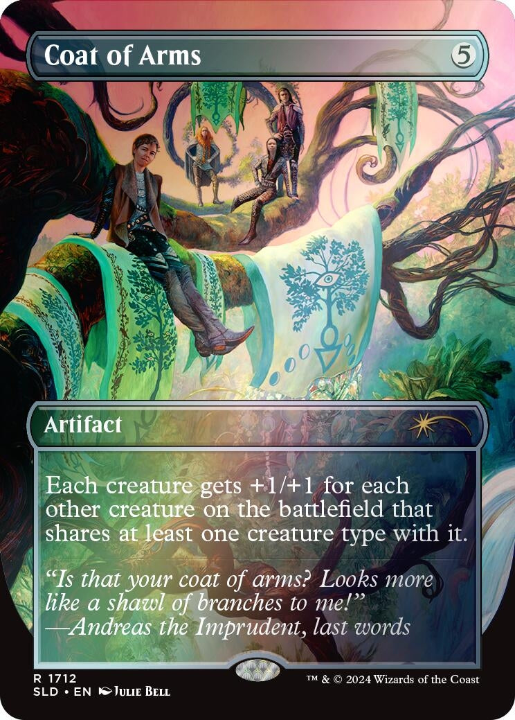 Image for Coat of Arms (Rainbow Foil) (Secret Lair Drop Series) (1712) - Magic: The Gathering
