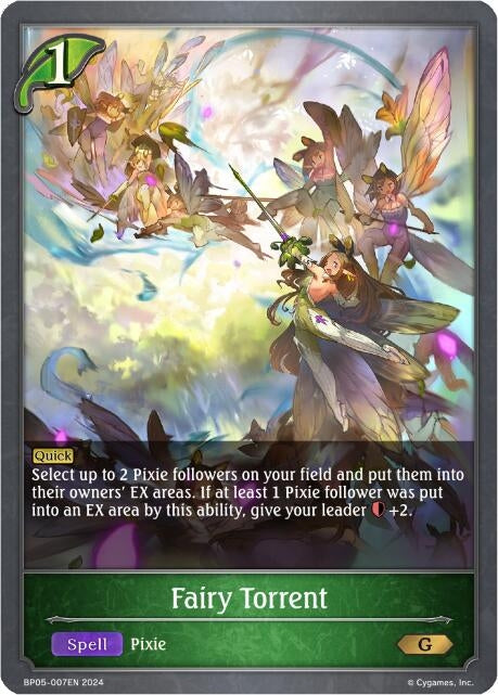 Image for Fairy Torrent (BP05: Omens Eternal) (BP05-007EN) - Shadowverse: Evolve