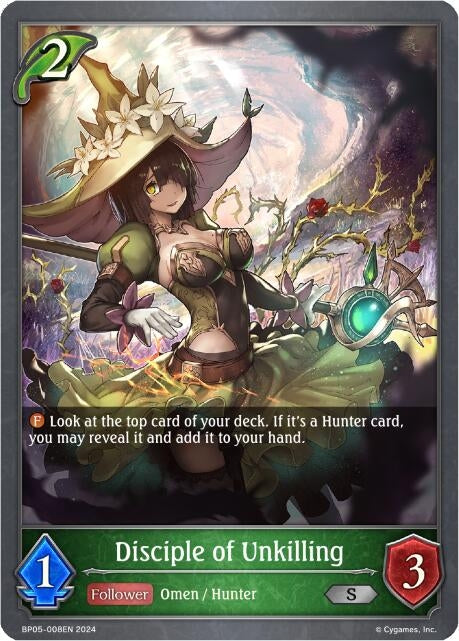 Image for Disciple of Unkilling (BP05: Omens Eternal) (BP05-008EN) - Shadowverse: Evolve
