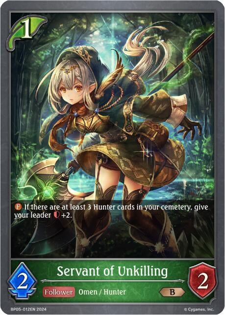 Image for Servant of Unkilling (BP05: Omens Eternal) (BP05-012EN) - Shadowverse: Evolve