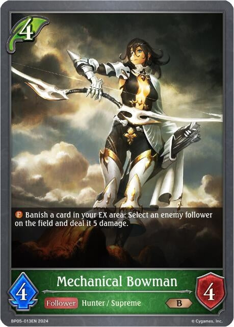Image for Mechanical Bowman (BP05: Omens Eternal) (BP05-013EN) - Shadowverse: Evolve