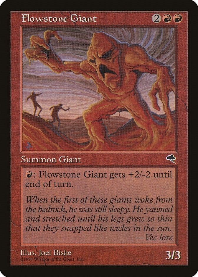 Image for Flowstone Giant (Tempest) (174) - Magic: The Gathering