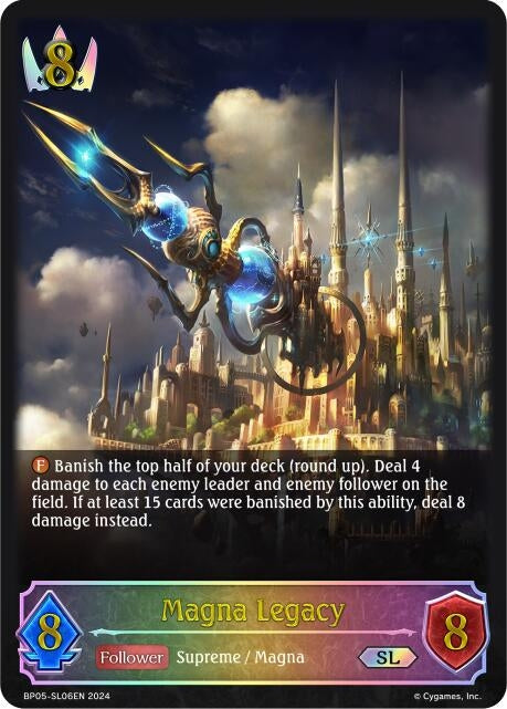 Image for Magna Legacy (SL) (BP05: Omens Eternal) (BP05-SL06EN) - Shadowverse: Evolve