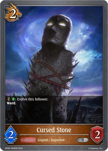 Image for Cursed Stone (BP05: Omens Eternal) (BP05-060EN) - Shadowverse: Evolve