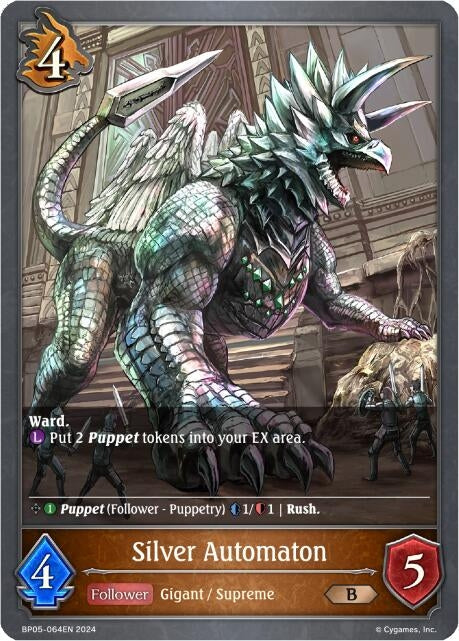 Image for Silver Automaton (BP05: Omens Eternal) (BP05-064EN) - Shadowverse: Evolve
