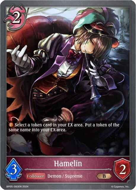 Image for Hamelin (BP05: Omens Eternal) (BP05-083EN) - Shadowverse: Evolve