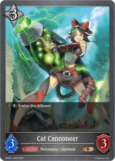 Image for Cat Cannoneer (BP05: Omens Eternal) (BP05-114EN) - Shadowverse: Evolve
