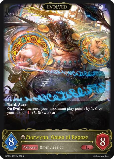 Image for Marwynn, Omen of Repose (Evolved) (BP05: Omens Eternal) (BP05-087EN) - Shadowverse: Evolve