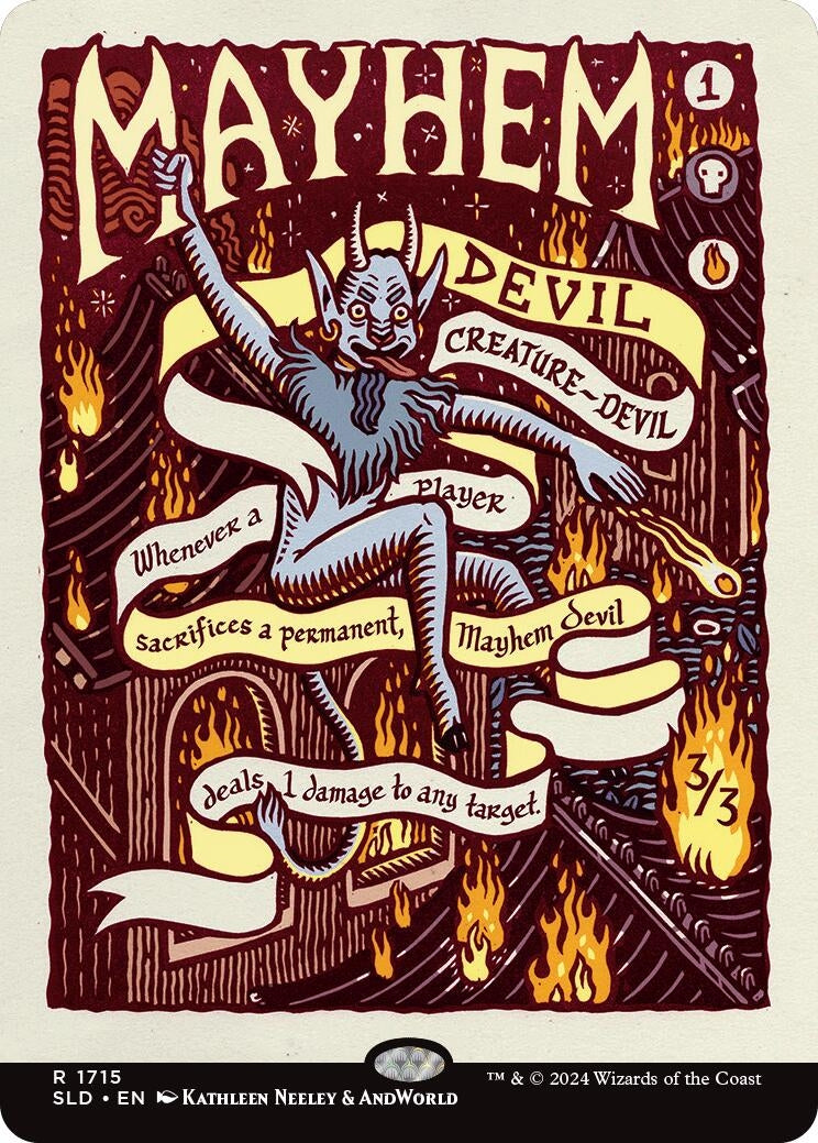Image for Mayhem Devil (Secret Lair Drop Series) (1715) - Magic: The Gathering