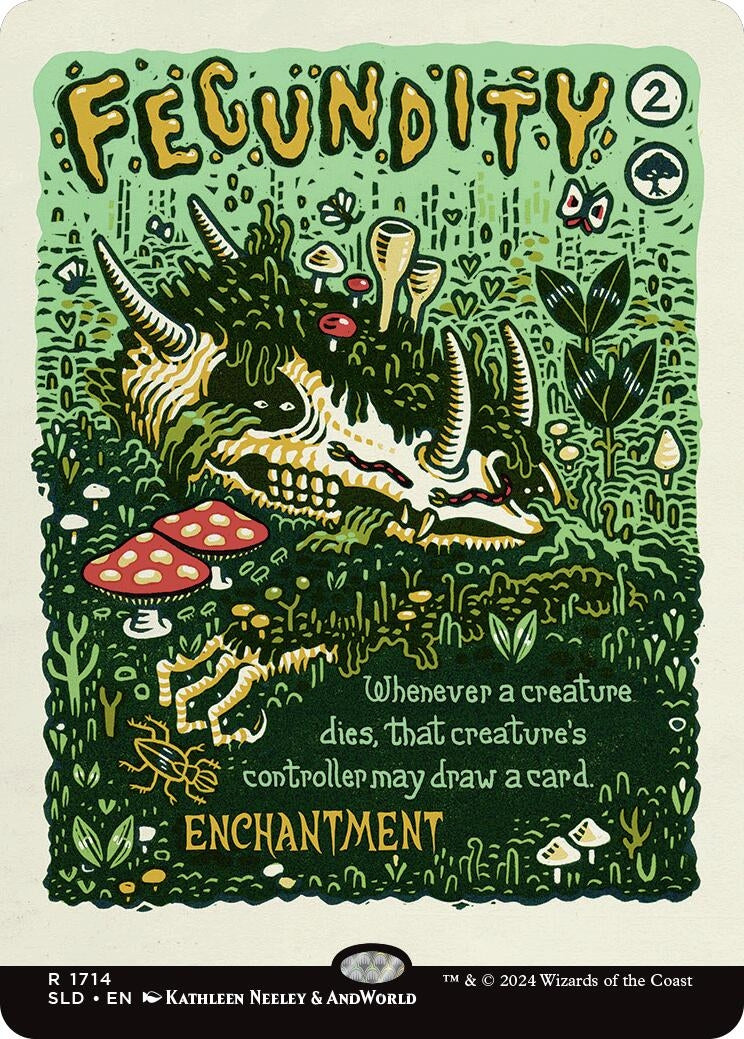 Image for Fecundity (Secret Lair Drop Series) (1714) - Magic: The Gathering