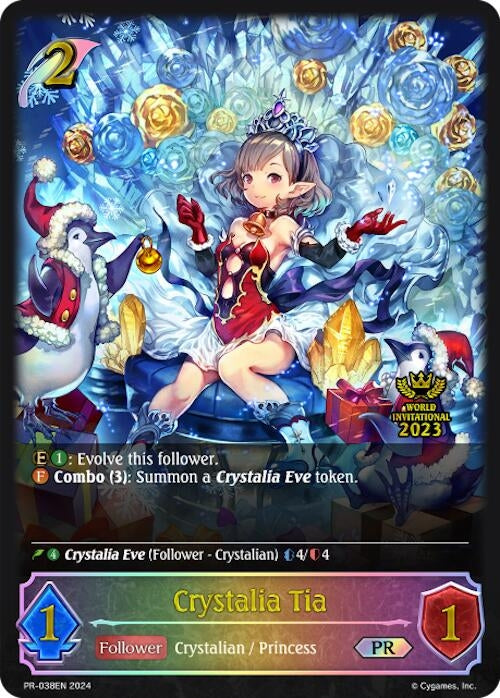 Image for Crystalia Tia (Shadowverse: Evolve Promo Cards) (PR-038EN) - Shadowverse: Evolve