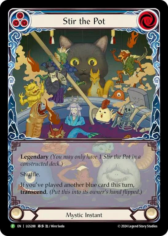 Image for Stir the Pot // Inner Chi - LGS288 (Flesh and Blood: Promo Cards) (LGS288) - Flesh and Blood TCG