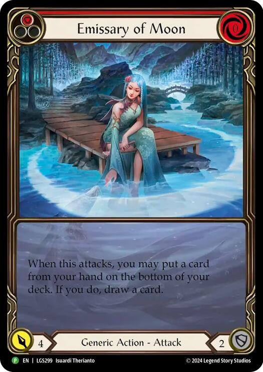 Image for Emissary of Moon - LGS299 (Flesh and Blood: Promo Cards) (LGS299) - Flesh and Blood TCG