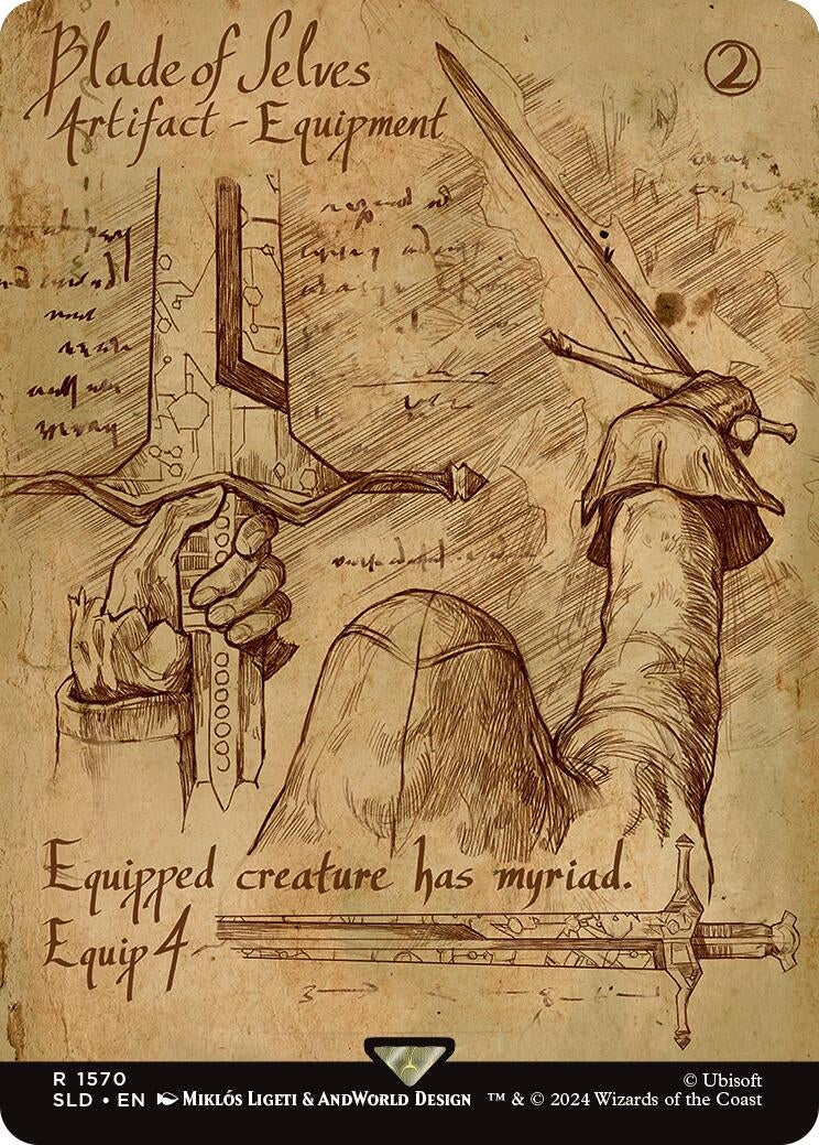 Image for Blade of Selves (Secret Lair Drop Series) (1570) - Magic: The Gathering