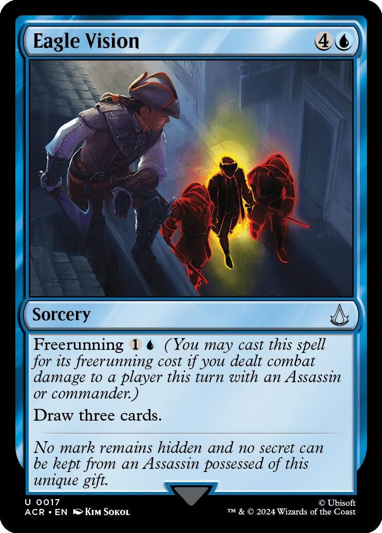 Image for Eagle Vision (Universes Beyond: Assassin's Creed) (17) - Magic: The Gathering