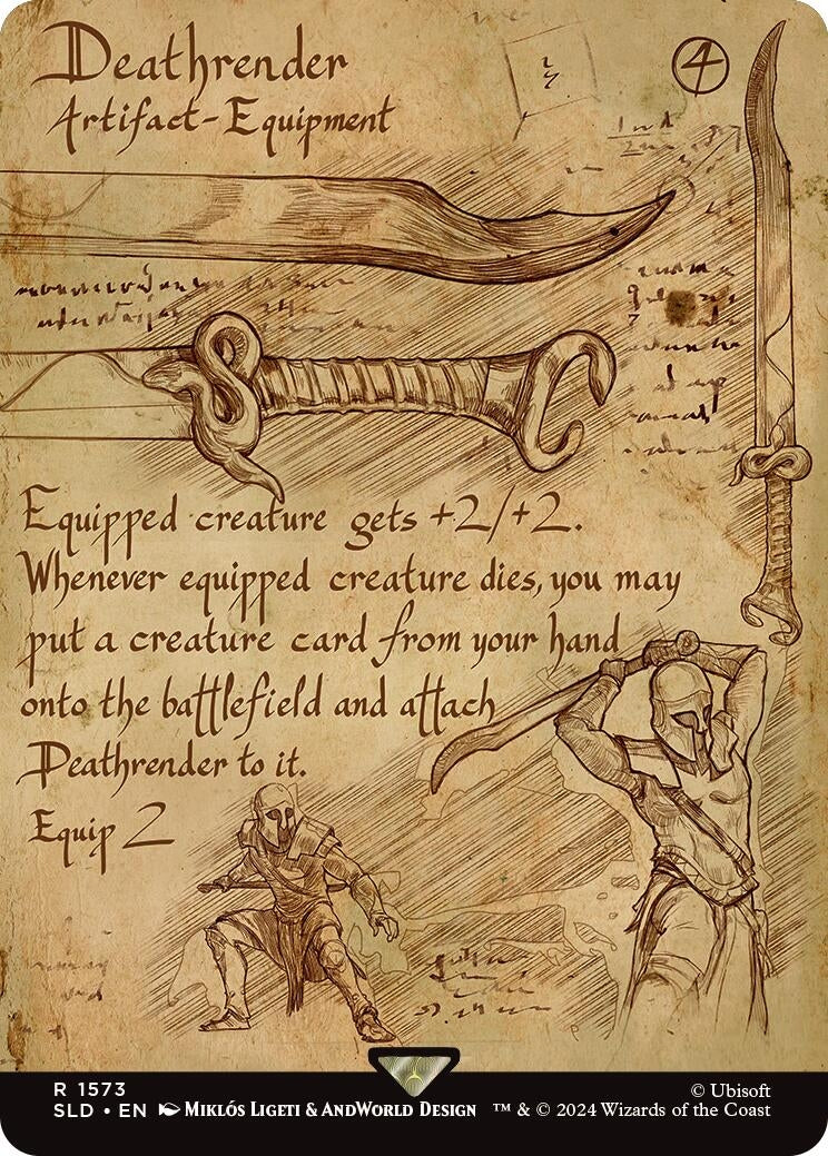 Image for Deathrender (Secret Lair Drop Series) (1573) - Magic: The Gathering