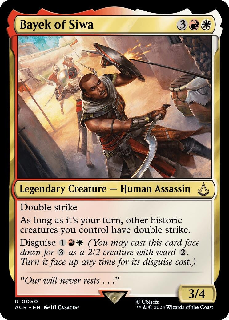 Image for Bayek of Siwa (Universes Beyond: Assassin's Creed) (50) - Magic: The Gathering