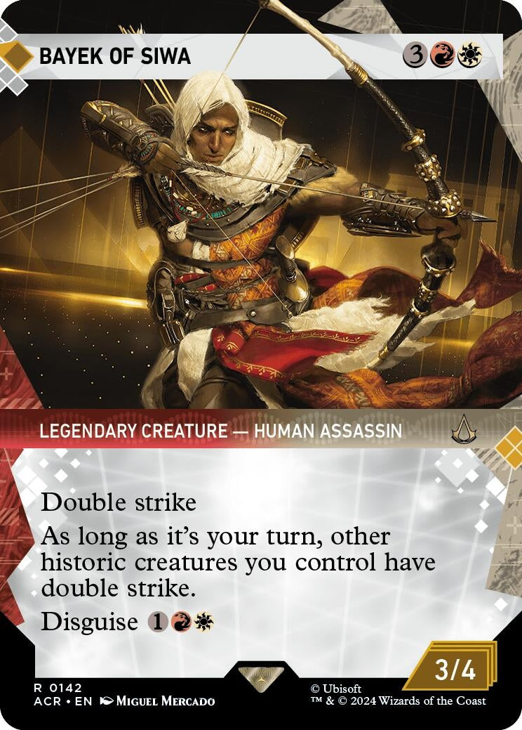 Image for Bayek of Siwa (Showcase) (Universes Beyond: Assassin's Creed) (142) - Magic: The Gathering