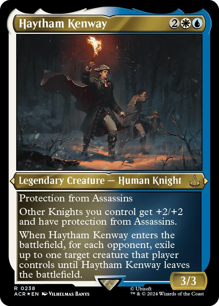 Image for Haytham Kenway (Foil Etched) (Universes Beyond: Assassin's Creed) (238) - Magic: The Gathering