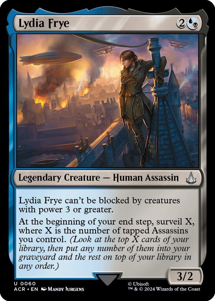 Image for Lydia Frye (Universes Beyond: Assassin's Creed) (60) - Magic: The Gathering