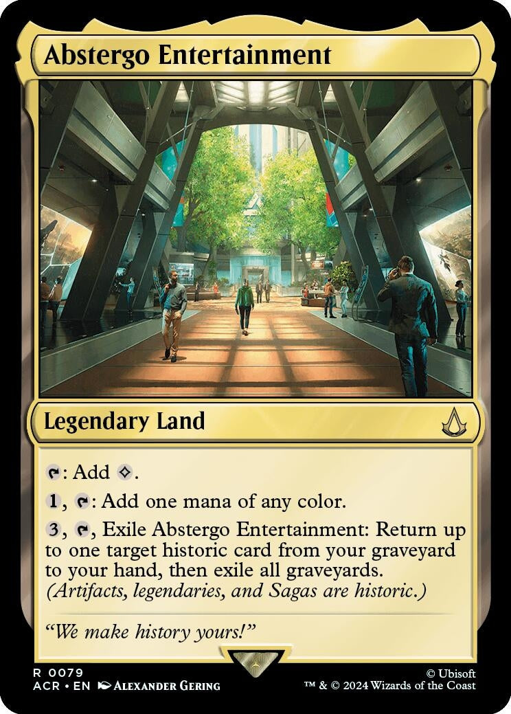 Image for Abstergo Entertainment (Universes Beyond: Assassin's Creed) (79) - Magic: The Gathering