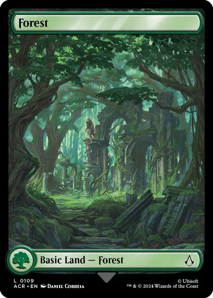 Image for Forest (0109) (Universes Beyond: Assassin's Creed) (109) - Magic: The Gathering