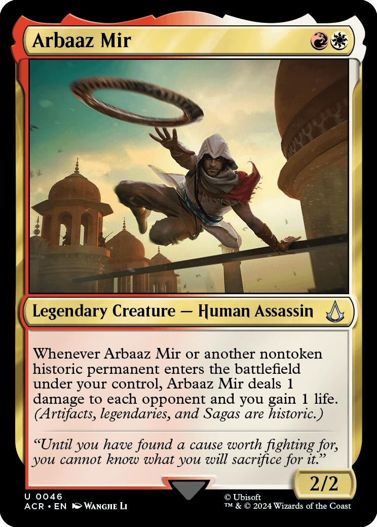 Image for Arbaaz Mir (Universes Beyond: Assassin's Creed) (46) - Magic: The Gathering