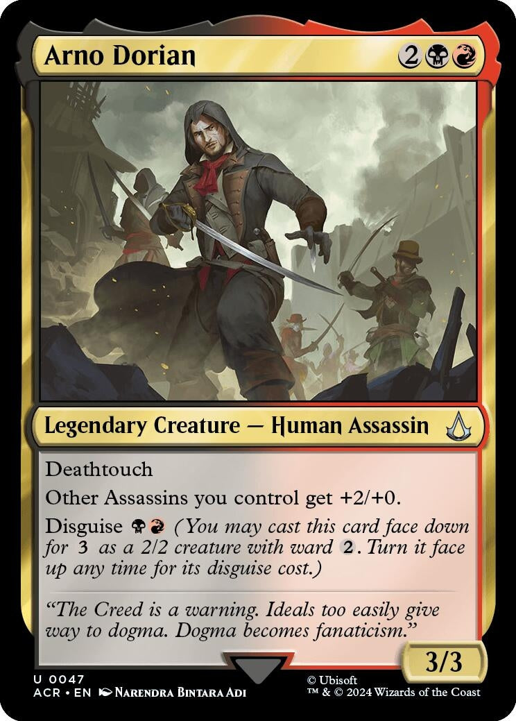 Image for Arno Dorian (Universes Beyond: Assassin's Creed) (47) - Magic: The Gathering