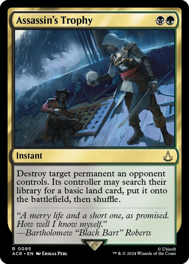 Image for Assassin's Trophy (Universes Beyond: Assassin's Creed) (95) - Magic: The Gathering