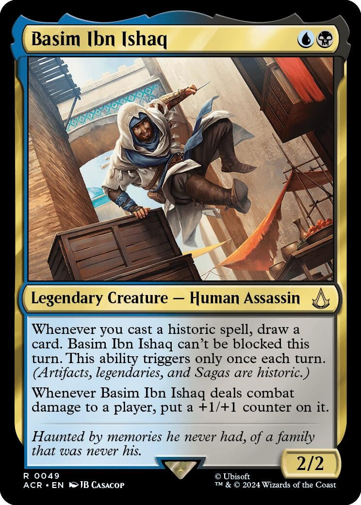 Image for Basim Ibn Ishaq (Universes Beyond: Assassin's Creed) (49) - Magic: The Gathering