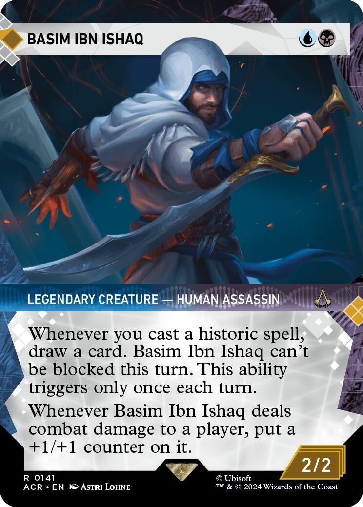 Image for Basim Ibn Ishaq (Showcase) (Universes Beyond: Assassin's Creed) (141) - Magic: The Gathering