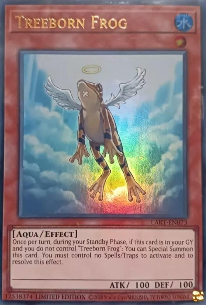 Image for Treeborn Frog (The Lost Art Promotion) (LART-EN073) - YuGiOh