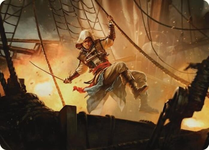 Image for Edward Kenway Art Card (Art Series: Universes Beyond: Assassin's Creed) (5) - Magic: The Gathering