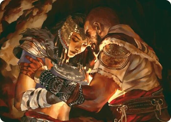 Image for Cathartic Reunion Art Card (Art Series: Universes Beyond: Assassin's Creed) (11) - Magic: The Gathering