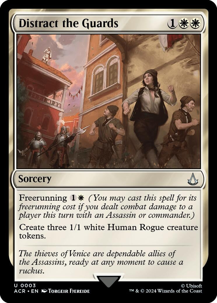 Image for Distract the Guards (Universes Beyond: Assassin's Creed) (3) - Magic: The Gathering