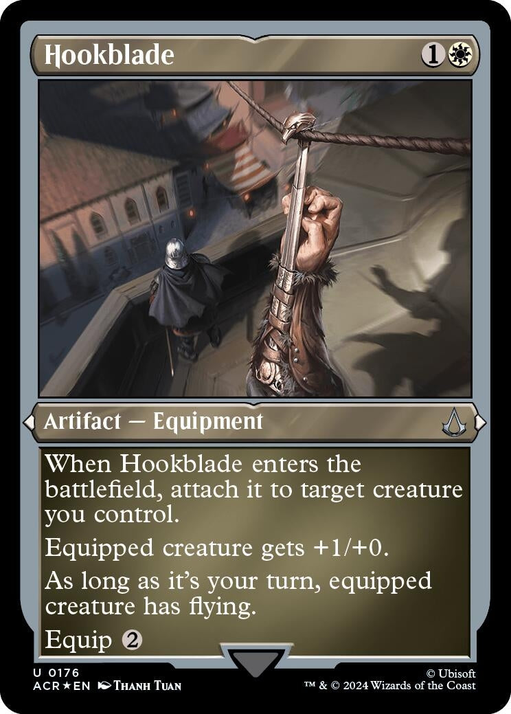 Image for Hookblade (Foil Etched) (Universes Beyond: Assassin's Creed) (176) - Magic: The Gathering