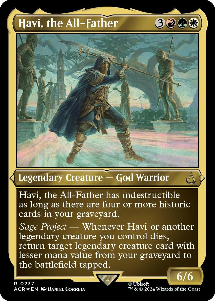 Image for Havi, the All-Father (Foil Etched) (Universes Beyond: Assassin's Creed) (237) - Magic: The Gathering