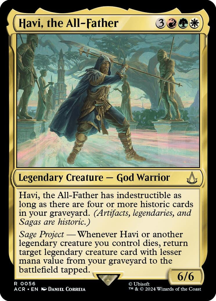 Image for Havi, the All-Father (Universes Beyond: Assassin's Creed) (56) - Magic: The Gathering
