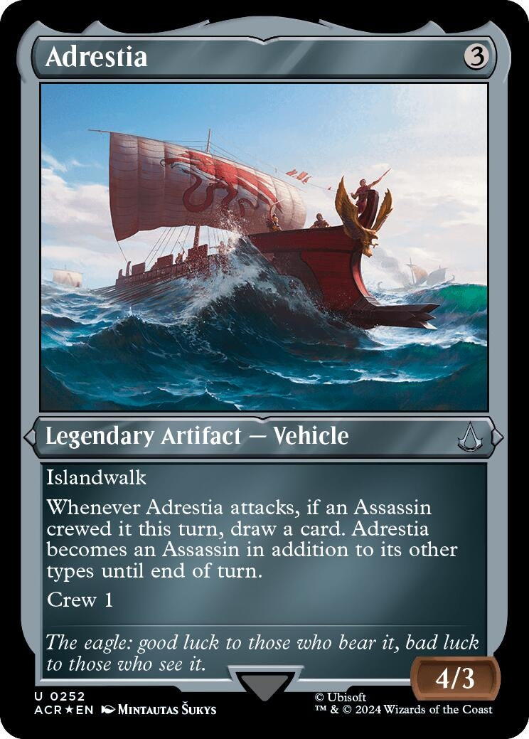 Image for Adrestia (Foil Etched) (Universes Beyond: Assassin's Creed) (252) - Magic: The Gathering