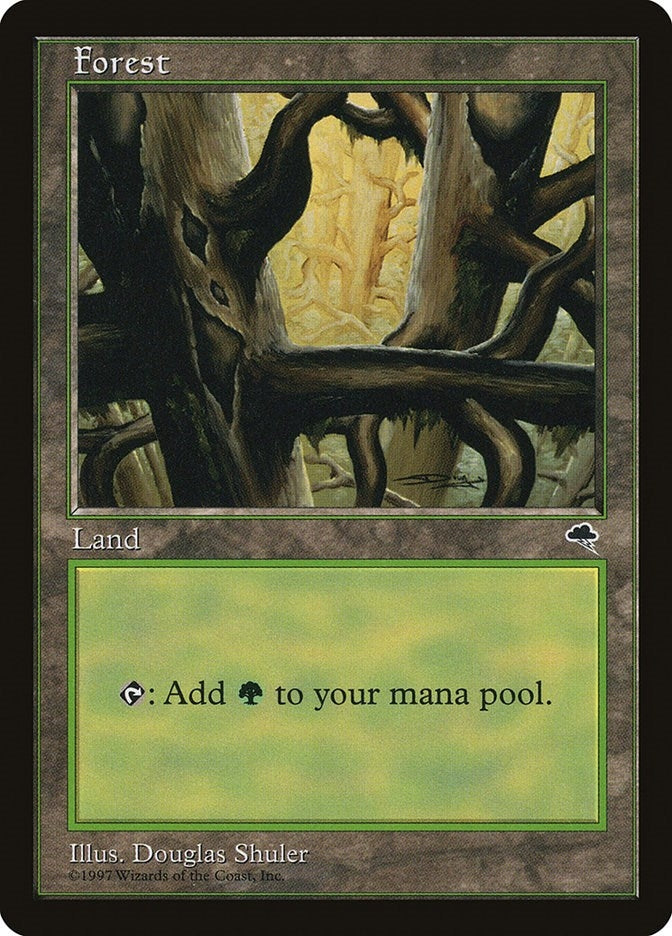 Image for Forest (Ledge) (Tempest) (350) - Magic: The Gathering
