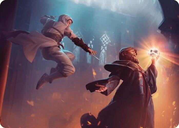 Image for Mortify Art Card (Art Series: Universes Beyond: Assassin's Creed) (12) - Magic: The Gathering