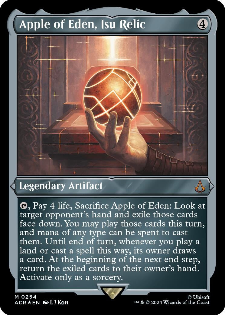 Image for Apple of Eden, Isu Relic (Foil Etched) (Universes Beyond: Assassin's Creed) (254) - Magic: The Gathering