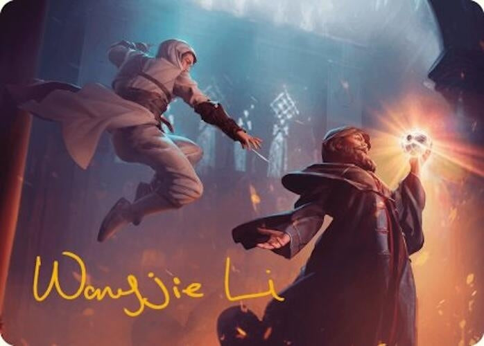 Image for Mortify Art Card (Gold-Stamped Signature) (Art Series: Universes Beyond: Assassin's Creed) (12) - Magic: The Gathering