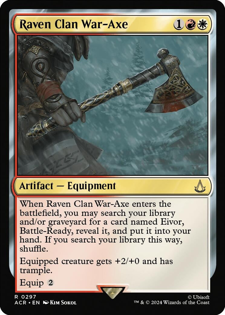 Image for Raven Clan War-Axe (Universes Beyond: Assassin's Creed) (297) - Magic: The Gathering
