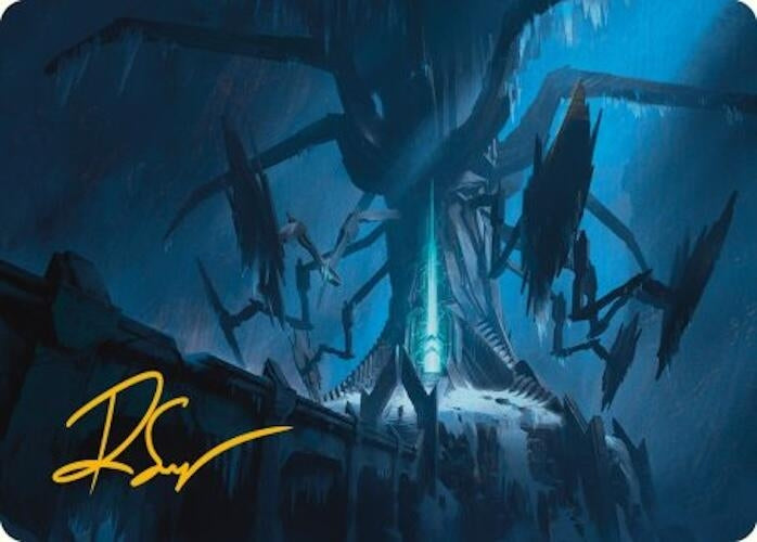Image for Yggdrasil, Rebirth Engine Art Card (Gold-Stamped Signature) (Art Series: Universes Beyond: Assassin's Creed) (10) - Magic: The Gathering